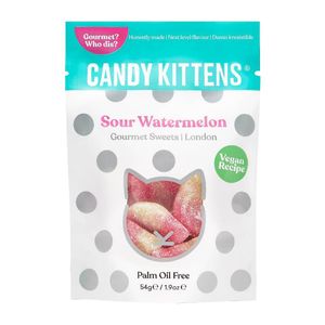 Candy Kittens Pop Bags Sour Watermelon 54g (12 Pack) - KA605 - 1