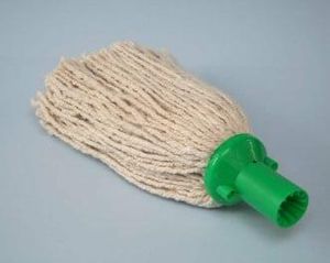 Screw In Socket Mop Head - Green (single) - 1