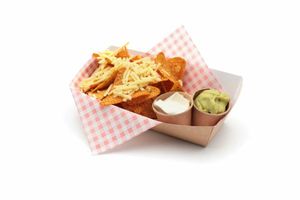 Compostable Kraft Meal Tray (High Backed) (Case of 500) - 1
