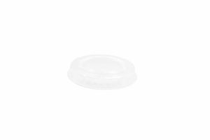 PP Plastic Lid - To fit 2oz Kraft Heavy Duty Paper Container (Case of 2000) - 1