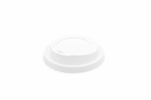 12/16oz White Sip Lid (Case of 1000) - 1