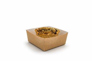 Compostable Kraft Pie Tray (Case of 500) - 1