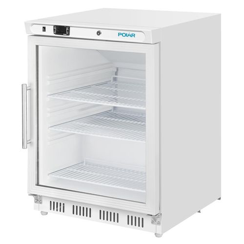 Polar C-Series Undercounter Display Fridge 150Ltr White - CZ785 - 1