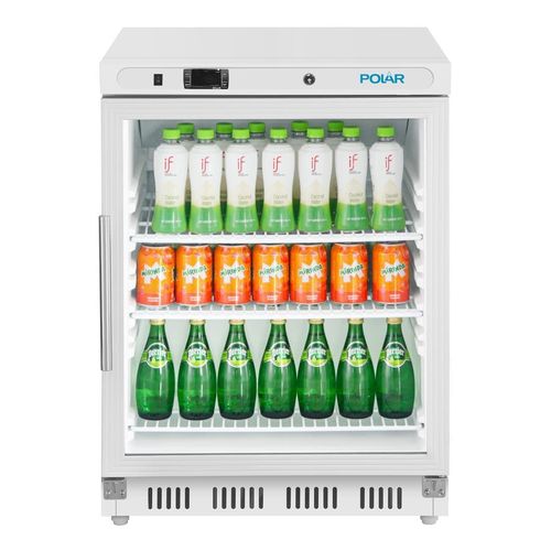 Polar C-Series Undercounter Display Fridge 150Ltr White - CZ785 - 11