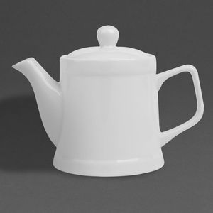 Olympia Whiteware Pier Teapots 500ml (2 Pack) - HY548 - 1
