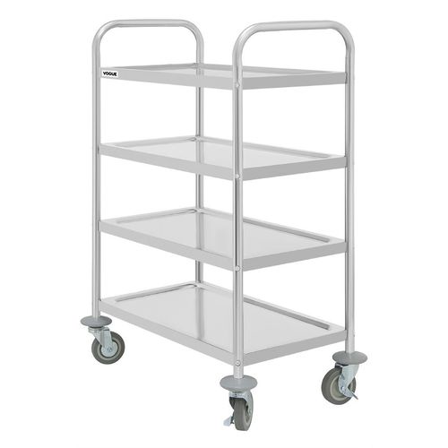 Vogue 4 Tier Clearing Trolley - JB373 - 2