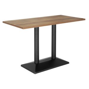 Bolero Indoor Dining Table Light Wood 1200mm - JB683 - 3