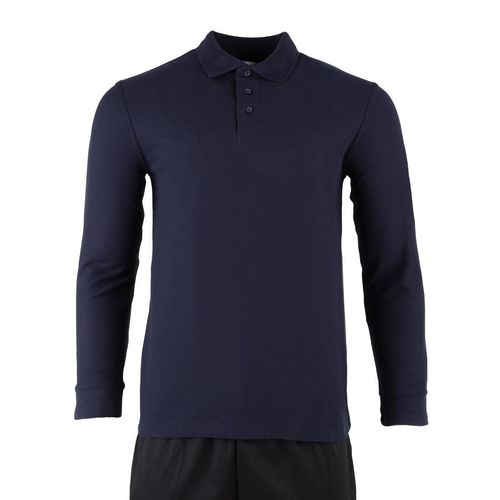 Endurance Long Sleeve Polo Shirt Navy 3XL - JE637-3XL - 1