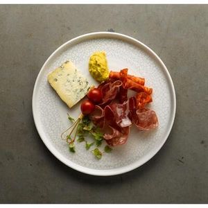 Churchill Viana Walled Plates Charcoal Grey 260mm (6 Pack) - JF708 - 3