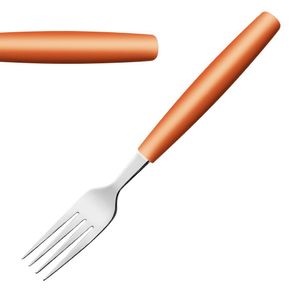 Amefa PIXEL Table Forks Orange (12 Pack) - JD281 - 1