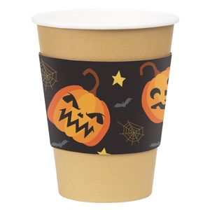 Fiesta Recyclable Halloween Cup Sleeves for 12oz Hot Cups (100 Pack) - JB541 - 3