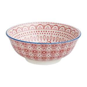 DR772 - Olympia Fresca Large Bowls Red 205mm - Case - DR772