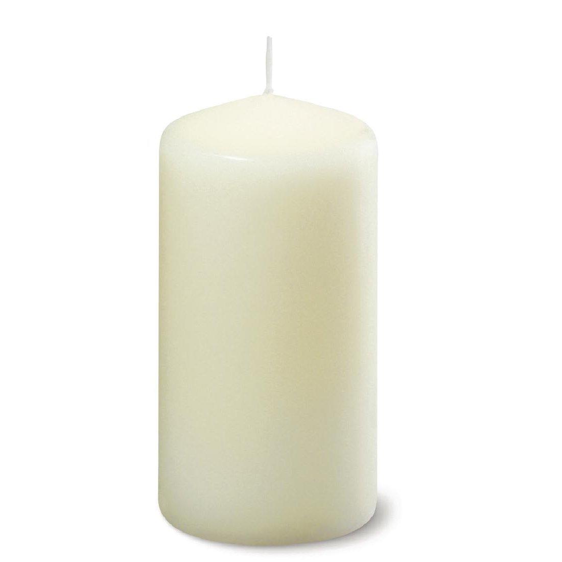 CB20 - Ivory Pillar Tall 5inch Candle - Case 6 - CB020