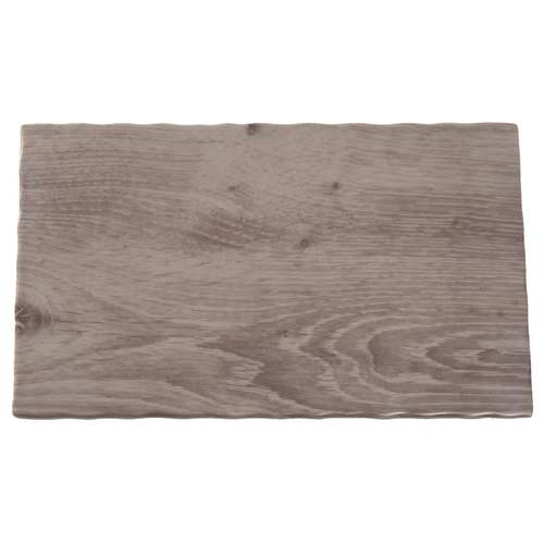 APS Wood Effect Melamine Tray GN 1/4 - Each - GK648 - 1