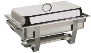 Twin Pack 1/1 Economy Chafing Dish - 11389TWIN - 1