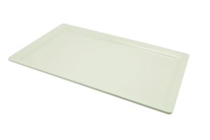 White Melamine Platter GN 1/1 Size 53 X 32cm - MEL11-WT - 1