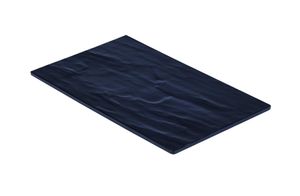 GenWare Melamine Slate Effect Platter GN 1/4 - MEL14-SL - 1