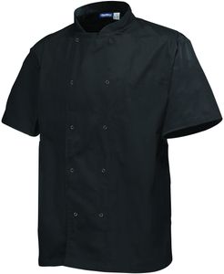 Basic Stud Jacket (Short Sleeve) Black XXL Size - NJ20-XXL - 1
