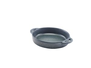 Forge Graphite Stoneware Round Dish 14.5 x 13 x 3cm (Pack of 6) - CT-RD14G - 1