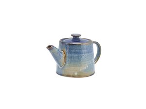 Terra Porcelain Aqua Blue Teapot 50cl/ 17.6oz (Pack of 6) - TP-PBL50 - 3
