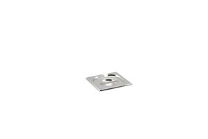 St/St Gastronorm Pan Notched Lid 1/6 - GN16-NLID - 1