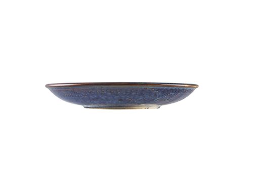 Terra Porcelain Aqua Blue Deep Coupe Plate 25cm (Pack of 6) - DC-PBL25 - 3