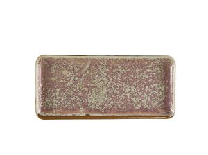 Terra Porcelain Rose Narrow Rectangular Platter 31 x 14cm (Pack of 6) - NR-PRS30 - 1