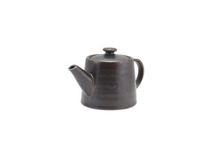 Terra Porcelain Black Teapot 50cl/ 17.6oz (Pack of 6) - TP-PBK50 - 1