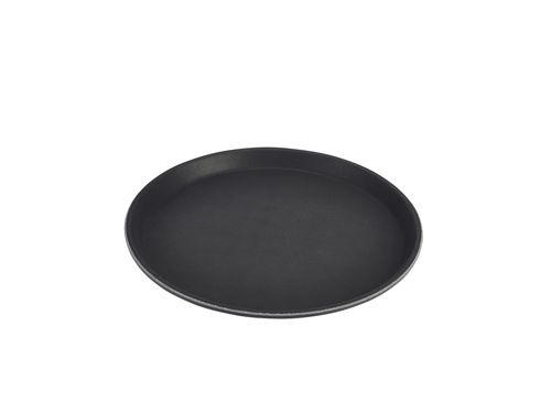 Gengrip 14 Round Non-Slip Tray Black - GG1400BLK - 1