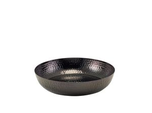 GenWare Black Hammered Aluminium Platter 31cm - SPH31BK - 1
