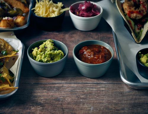 GenWare Melamine Matt Grey Ripple Ramekin 56ml/ 2oz (Pack of 24) - R278-04 - 2