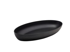 GenWare Melamine Black Jute Deep Oval Dish 55 x 27.5 x 7.5cm - JT550102 - 1