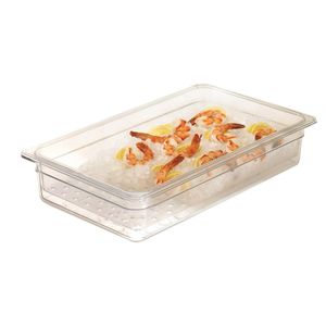 Cambro 100mm Deep 1/1 Clear Polycarbonate GN Pan - 3