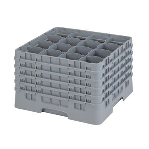 Cambro H279mm Grey 16 Compartment Camrack - 1
