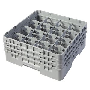Cambro H174mm Grey 16 Compartment Camrack - 1