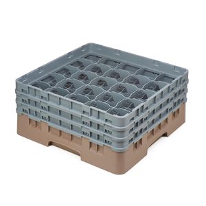 Cambro H174mm Beige 25 Compartment Camrack - 1