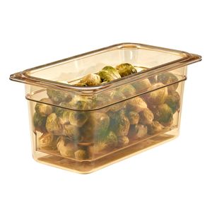 Cambro 127mm Deep High Heat 1/3 GN Colander Pan - 3