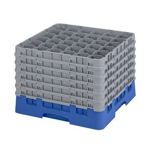 Cambro H320mm Blue 36 Compartment Camrack - 1
