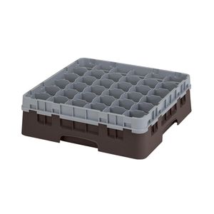 Cambro H114mm Brown 36 Compartment Camrack - 1