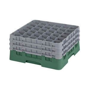 Cambro H196mm Green 36 Compartment Camrack - 1
