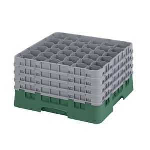 Cambro H238mm Green 36 Compartment Camrack - 1