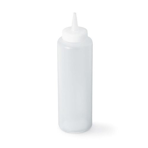 Vollrath 354ml Clear Slim Profile Squeeze Dispenser - 1
