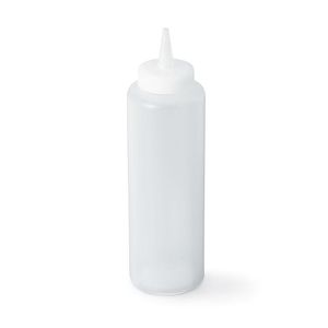 Vollrath 354ml Clear Slim Profile Squeeze Dispenser - 1