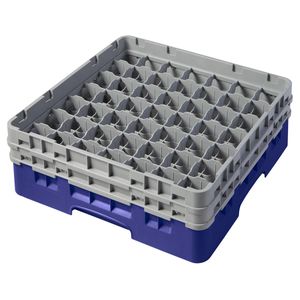 Cambro H133mm Navy 49 Compartment Camrack - 1