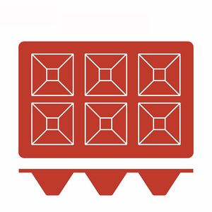 Pujadas Piramide Silicone Mould - 1