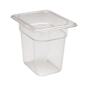 Cambro 150mm Deep Clear 1/8 Polycarbonate GN Pan - 1