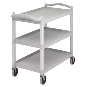 Cambro 180kg Speckled Grey KD Utility Cart - 1