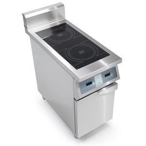 Sirman Floor Standing Double Induction Hob 900mm Deep - 3