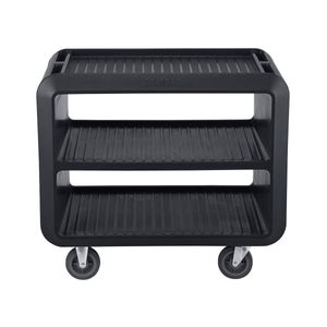 Cambro Large Service Cart Pro Black - 1