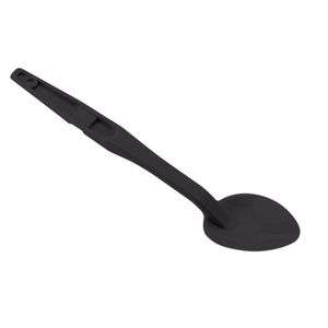 Cambro Black Solid Serving Spoon - 1